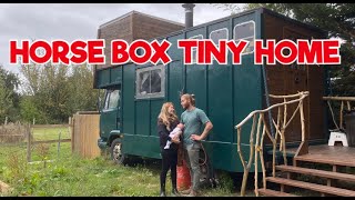 Horse box lorry to tiny home conversion [upl. by Neelear]