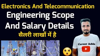 Electronics And Telecommunication Engineering Scope and Salary  unacademyproengineering [upl. by Sachiko683]