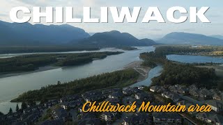 Chilliwack Mountain area 4k Drone views [upl. by Anayt]