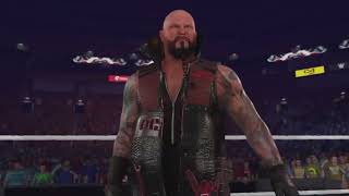 Luke Gallows Entrance With TNA Aces amp Eights Theme  WWE 2K23 [upl. by Ylahtan]