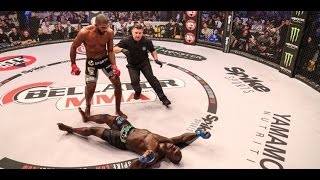 Bellator 176 Carvalho vs Manhoef 2 Fight Highlights [upl. by Materse]