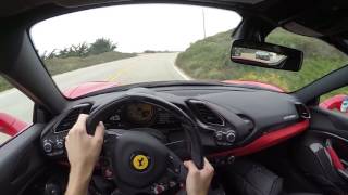 2016 Ferrari 488 GTB  WR TV POV Canyon Drive [upl. by Emilie]