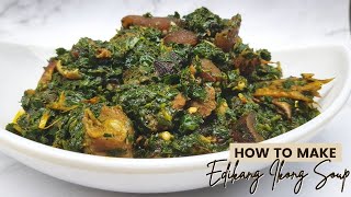 AUTHENTIC EDIKANG IKONG SOUP AKWAIBOM STYLE [upl. by Maureen]