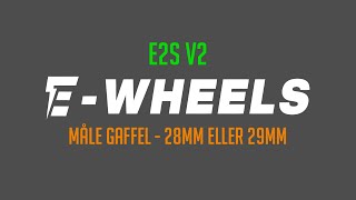 EWheels  Slik finner du ut hvilken gaffel som passer din modell  E2S V2PRO [upl. by Damalis]