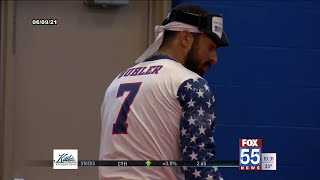 USA Mens Goalball qualifies for 2024 Paralympics [upl. by Tallia]