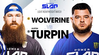 Wolverine vs Austin Turpin  Power Slap 5 Full Match [upl. by Niuqram]