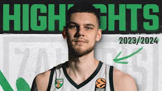 Deividas Sirvydis  20232024 season highlights [upl. by Nicky464]