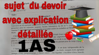 Devoir des 1AS  Le texte explicatif [upl. by Jennifer]