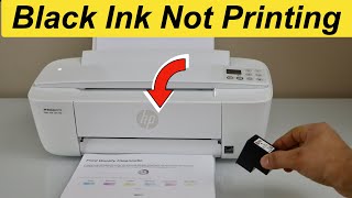 HP DeskJet 3700 Not Printing Black Ink 2 Easy Steps To Fix [upl. by Xenos]