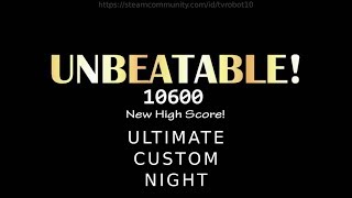 FNAF Ultimate Custom Night 5020 Mode Complete No Powerups [upl. by Ayres]