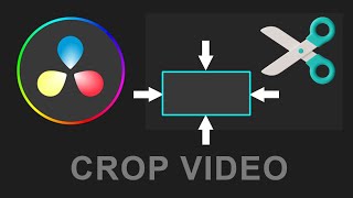 How To Crop Video In DaVinci Resolve 18 Scale To Fill The Frame [upl. by Costin]