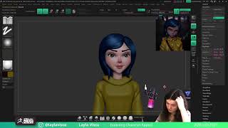 Exploring Character Appeal – Layla Viscu – ZBrush 2024 [upl. by Phil]