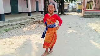 Hajw khongkhor khongkhor new bodo cover Dance videosumi vlogs 🥰🥰 [upl. by Livi]