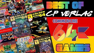 The Best CP Verlag C64 Games You Must Play c64 commodore64 c64games [upl. by Mosi]