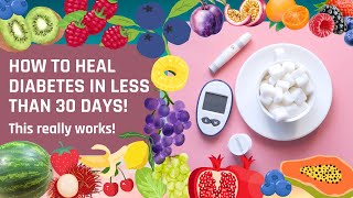 How to heal diabetes in less than 30 days 😱 This really works [upl. by Ernaldus295]