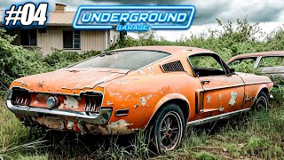 ACHEI no FERRO VELHO 04 UNDERGROUND GARAGE MELHOR QUE CAR MECHANIC SIMULATOR [upl. by Buehler]