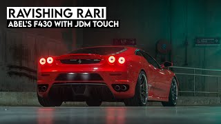 Ravishing Ferrari  Abels F430 with JDM Touch  NOEQUALCO FEATURE  4K [upl. by Aneda]