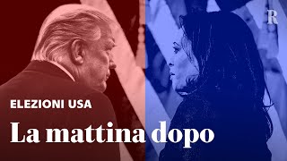 Elezioni Usa 2024 la mattina dopo [upl. by Kcaj]