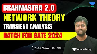 Network Theory  Transient Analysis  Brahmastra 20  Vinay [upl. by Notle676]