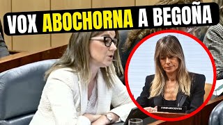 💥 VOX abochorna a una BEGOÑA GÓMEZ que calla como una PUERTA en la Asamblea [upl. by Jodi]