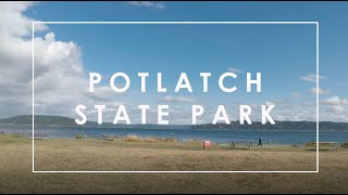 Camping at Potlatch State Park  Hoodsport WA [upl. by Nylime402]