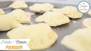 The Only POTATO AND CHEESE PIEROGI Recipe Youll Ever Need  The Corrigan Sisters [upl. by Ahset715]