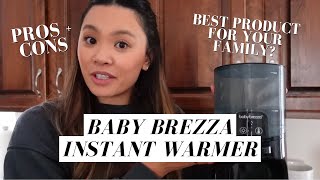 Full review  Baby Brezza Instant Warmer  Used for a full year  Worth it Pros amp cons [upl. by Edi111]