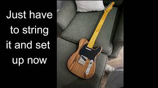 Telecaster Build [upl. by Hersch]