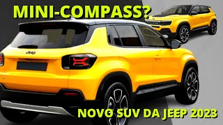 MINICOMPASS NOVO SUV DA JEEP REVELADO PARA 2023 MENOR QUE RENEGADE CONFIRA EM DETALHES  RAMIRO X [upl. by Ayeka800]