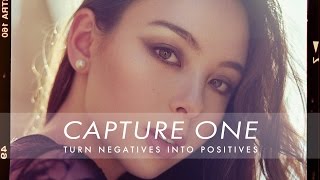 Turn a Negative Into a Positive Using Capture One [upl. by Aelak]