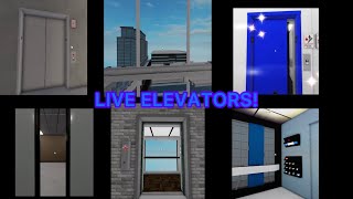 LIVE roblox elevator adventure [upl. by Doxia830]