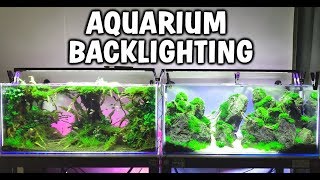 HOW TO MAKE Cheap LED Aquarium Backlighting [upl. by Nicolis656]