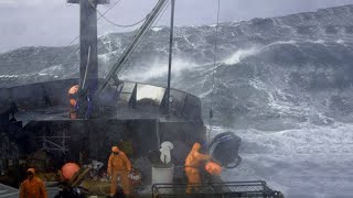 TOP 10 SHIPS IN HORRIBLE STORMS CAUGHT ON CAMERA 2 [upl. by Lerner]