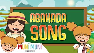 ABAKADA SONG  Filipino Folk Songs and Nursery Rhymes  Muni Muni TV [upl. by Shaina]