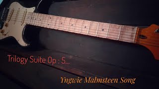 quotTrilogy Suite Op 5quot Yngwie Malmsteen Song cover by Paulo Dottore [upl. by Bajaj]