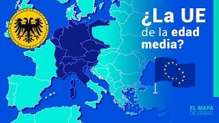 La HISTORIA del SACRO IMPERIO ROMANO GERMÁNICO ¿La UE🇪🇺️ de la edad media🤔 El Mapa de Sebas [upl. by Rendrag]