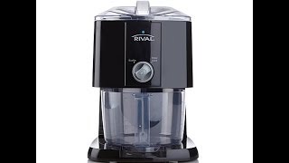 Rival Deluxe Ice Shaver and Slushy Drink Maker [upl. by Esom154]