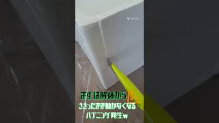 【実験】発泡スチロールを謎の液体で溶かすとどうなる⁉️ [upl. by Cleodell947]