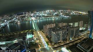 Tokyo Live Camera Harumi flag 晴海フラッグ Toyosu 豊洲市場 Odaiba お台場 ライブカメラ [upl. by Akital567]