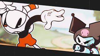 FNF indie cross  Snake eyes Cuphead Kuromi mix Sneak peak  Sanrio Mod [upl. by Selassie]