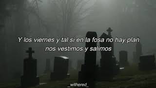 Mecano  No es serio este cementerio  Letra [upl. by Twyla278]