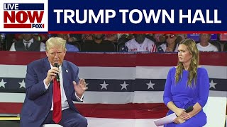 WATCH Trump Sarah Huckabee Sanders hold town hall in Michigan  LiveNOW from FOX [upl. by Treboh]