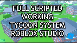 FREE FULL SCRIPTED WORKING TYCOON SYSTEM ROBLOX STUDIO [upl. by Klump]