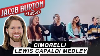 Vocal Coach Reacts to Cimorelli Lewis Capaldi Medley [upl. by Amaris269]