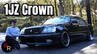 JZS 171 Toyota Crown Athlete V Review VIP JDM [upl. by Endaira180]