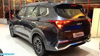 Kia Carens Luxury Plus 2024  New Carens 2024 Top Model  Interior and Exterior  Reallife Review [upl. by Ylloj]