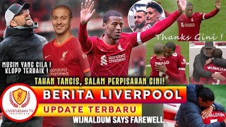 Salam Perpisahan Gini amp Pesan Klopp😭Thanks Georginio Wijnaldum👏Musim Yang Gila Liverpool Joss👍YNWA🔥 [upl. by Aikel]