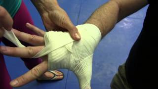 How To Wrap Hands For Boxing [upl. by Aleet]