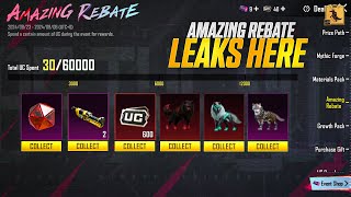 Next Amazing Rebate Release Date  Next Hola Buddy Spin Leaks  Amazing Rebate Event New Pubg Leaks [upl. by Ltsyrk]