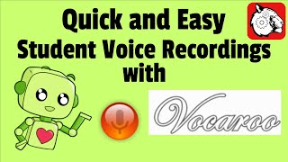 Simple Voice Recording for Student Reading using Vocaroocom [upl. by Bernardine198]